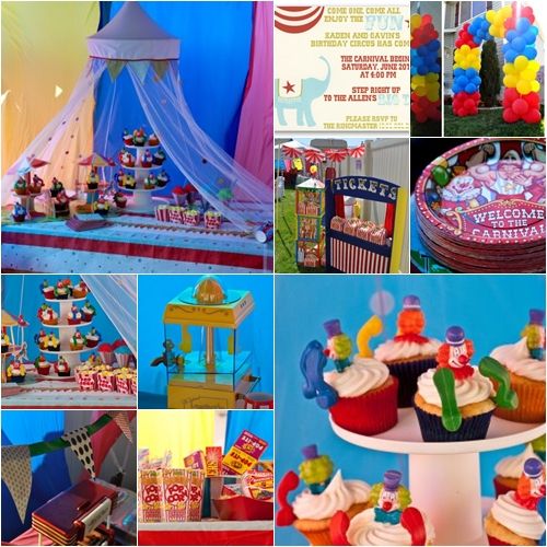 Fiesta Temática "un día en el circo"