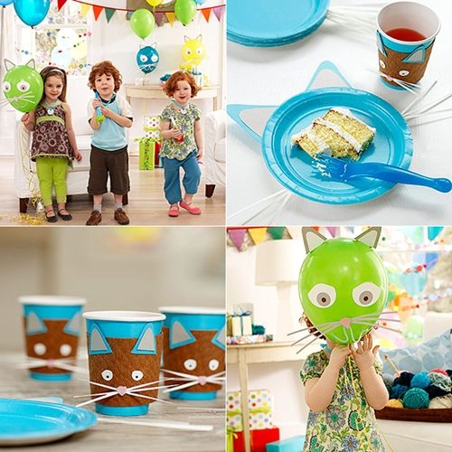 Fiesta de cumpleaños "gatitos"
