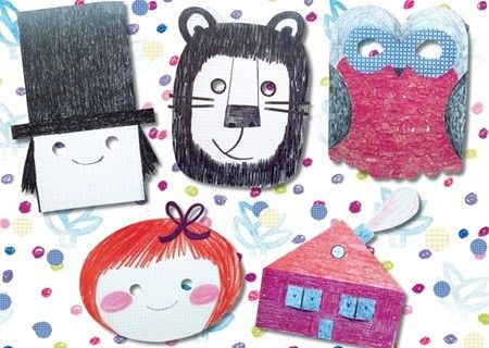 Máscaras infantiles divertidas