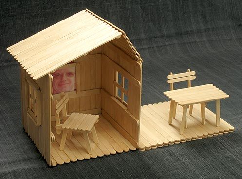 Construcciones con palitos, fáciles y creativas