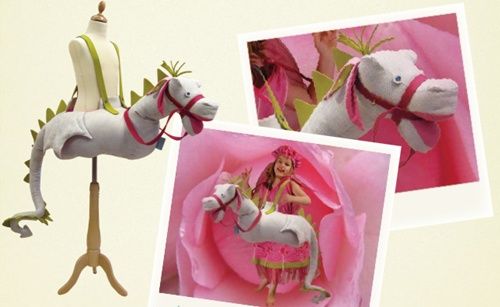 dragon rosa Dragón o caballo... incorporado a la princesa o al caballero