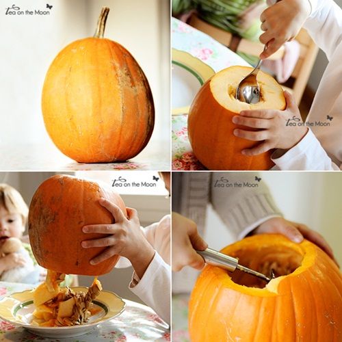 Cómo vaciar la calabaza de Halloween y decorarla muy original