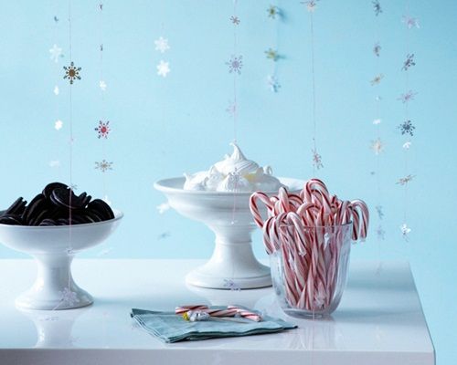 Bonitas guirnaldas de hielo hechas en casa para Navidad
