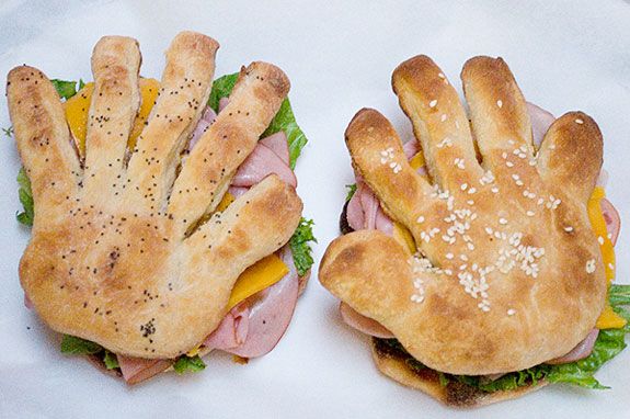 hand sand1 Receta Sandwich mano