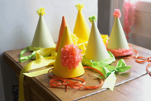 Preciosa fiesta con juegos y actividades para niños003 Sombreros de fiesta hechos en casa más divertidos 