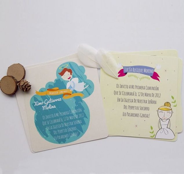fun choices 4 Invitaciones de Primera Comunión Fun Choices