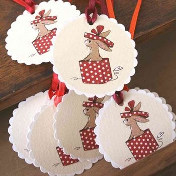 etiquetas conejitos para regalos fiesta bluboxtree Preciosas etiquetas vintage de Blueboxtree