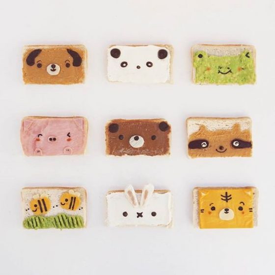 Tostadas infantiles: ideas geniales para los desayunos