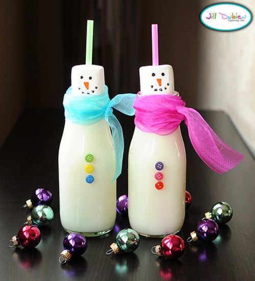 Muñecos de navidad en cheap botellas plasticas