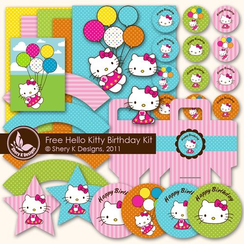 Kits imprimibles gratuitos para fiestas de cumpleaños ¡qué hallazgo Kits imprimibles gratuitos para fiestas de cumpleaños, ¡qué hallazgo! 