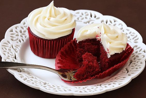 Receta de Cupcakes Red Velvet