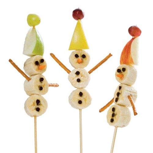 Simpáticos postres de fiesta para niños con fruta... 2 Simpáticos postres de fiesta para niños (con fruta...)
