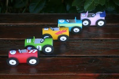 Manualidades con niños: diseñar coches de Fórmula 1