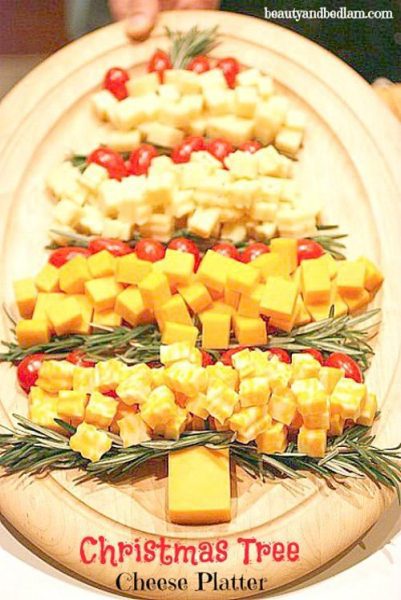 Árbol de Navidad para los amantes del queso
