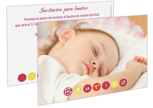 Invitaciones y tarjetas personalizadas para bebés y Comunión 2