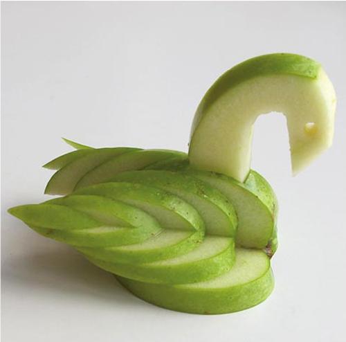 Postres con Manzana…¿Hacemos un cisne?