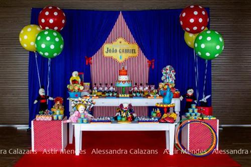 Fiesta de Cumpleaños inspirada en el circo