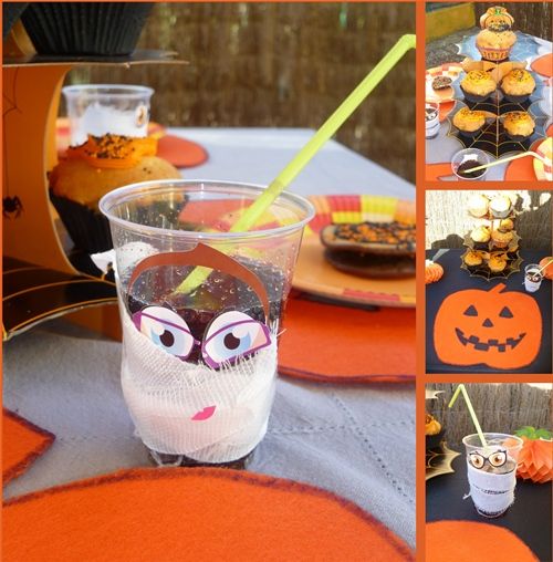 Inspiradora decoración de fiestas Halloween para niños