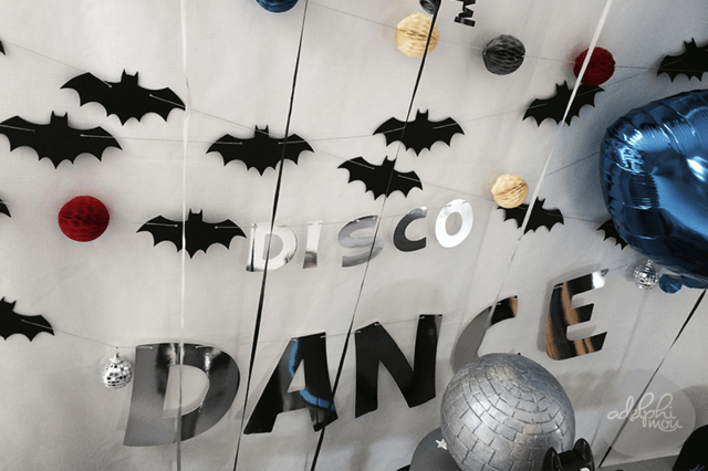 batman disco fiesta cumpleaños 3 Fiesta de Cumpleaños Disco Batman 