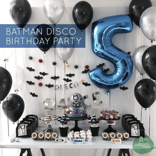 Fiesta de Cumpleaños «Disco Batman»