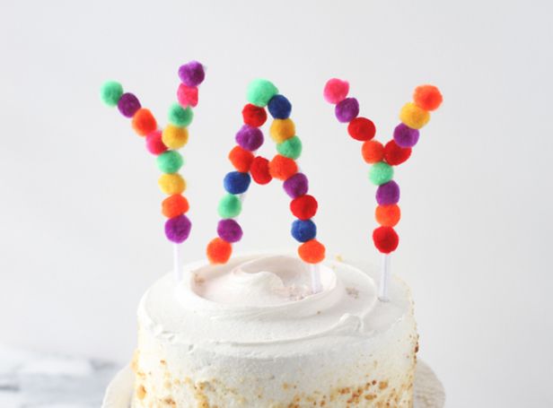 Manualidad: cómo hacer letras para decorar tu tarta de cumpleaños