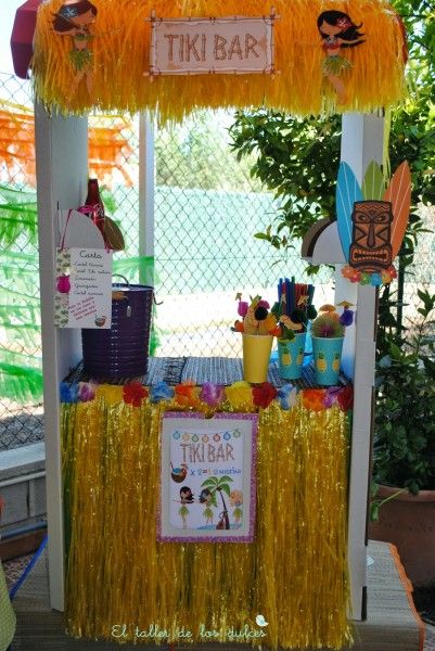 fiestas y cumpleaños ideas decoración tropical verano hawaiana hawai infantil (1)