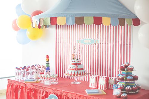 fiesta cumpleaños infantil circo circense decoracion (6)
