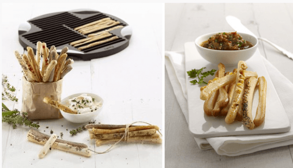 Cómo hacer sticks o palitos de pan caseros