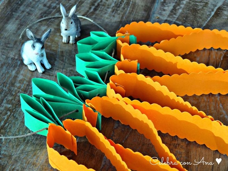 SOIMISS 6 Piezas de Zanahorias de Espuma de Pascua Adornos de Zanahoria Artificial Modelo de Zanahorias de Simulación Vegetales Artificiales para La Fiesta de Pascua Decoraciones de 