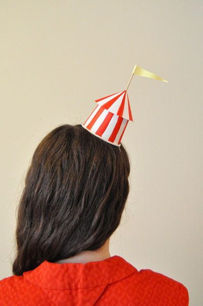 sombrero circo decoracion