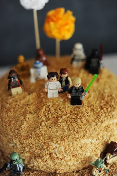 Adorable tarta de Star Wars para un cumpleaños | Fiestas y Cumples