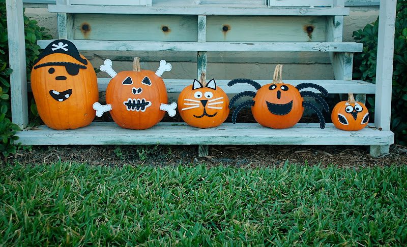 Decoración alternativa para las calabazas de Halloween | Fiestas y Cumples