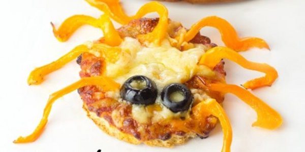 pizza graciosa para niños