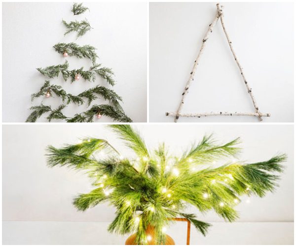 Árboles de Navidad minimalistas