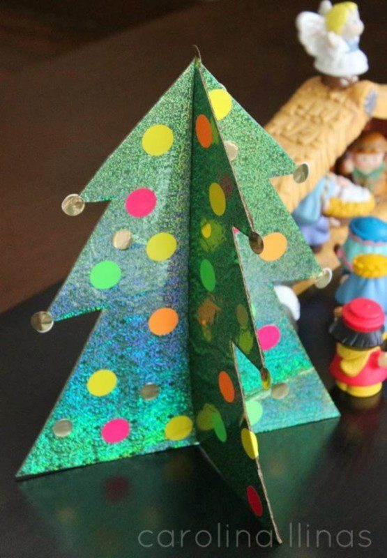 Árbol-de-Navidad-en-3D-para-hacer-con-niños-pegatinas1-555x800