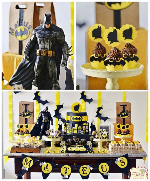 Fiesta de cumpleaños de Batman Fiestas y Cumples