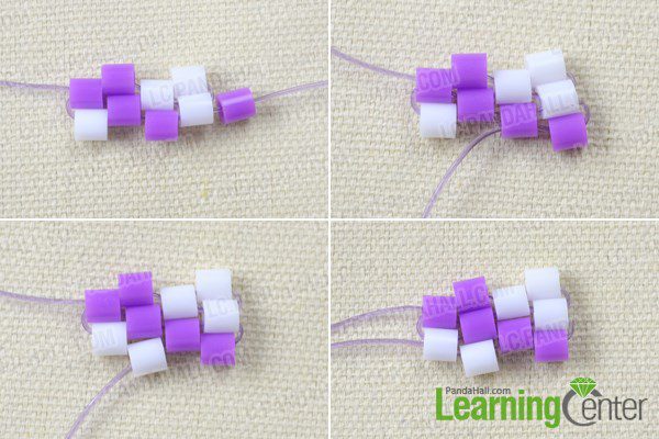 pulsera para niñas con hama beads segundos pasos