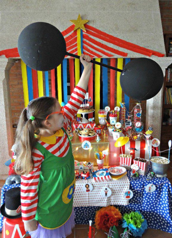 ideas fiesta cumpleaños circo