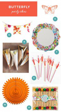 Ideas para una fiesta de mariposa para niñas