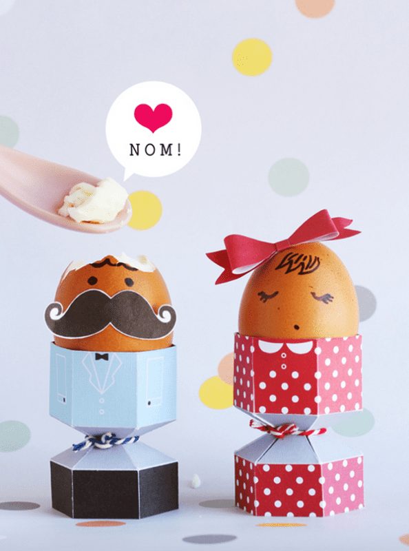 8 divertidas ideas para decorar los huevos de Pascua manualidades