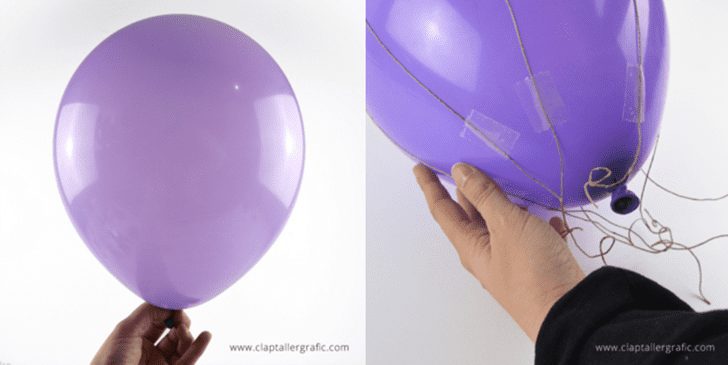 como hacer un globo aerostatico casero