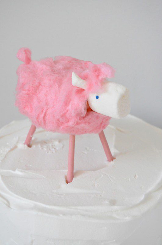 la oveja más dulce decoracion pasteles