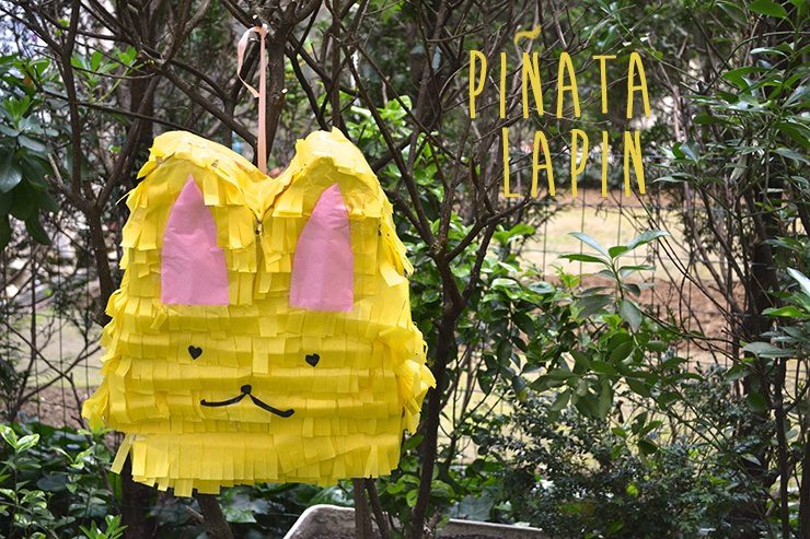 Piñata Casera de Conejo