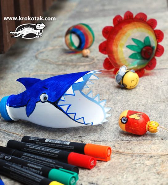 4 juguetes para la playa que podemos hacer en casa tiburón