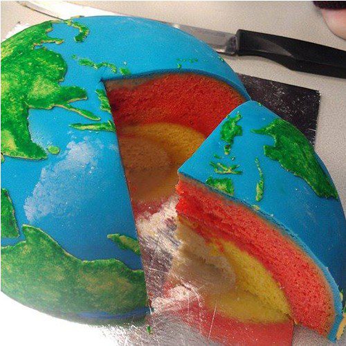 Tartas de Cumpleaños: Tarta de Planeta Tierra