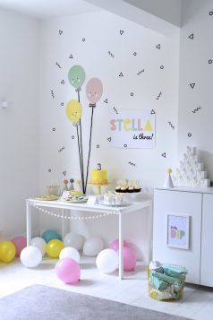 Fiesta Temática de Globos de Colores