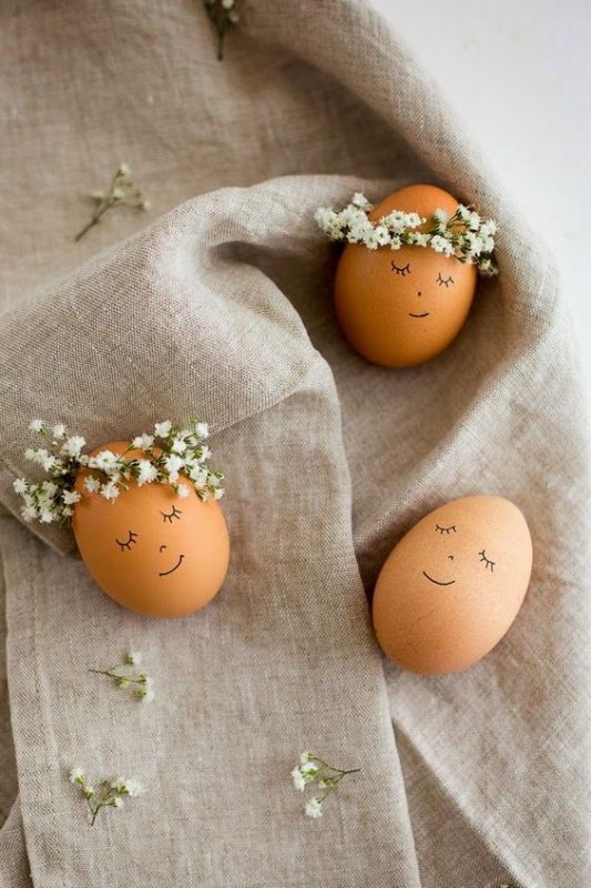 Ideas para hacer huevos de Pascua decorados (muy originales)