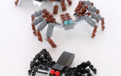 Arañas de LEGO para niños