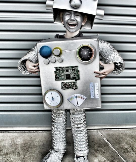 Disfraz de robot infantil para Carnavales