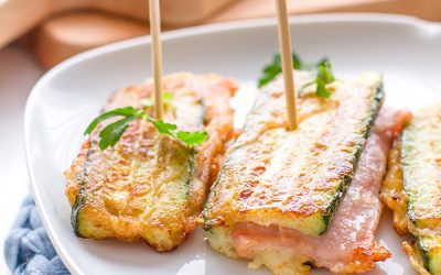 Receta de Sanjacobos de Calabacín para Niños